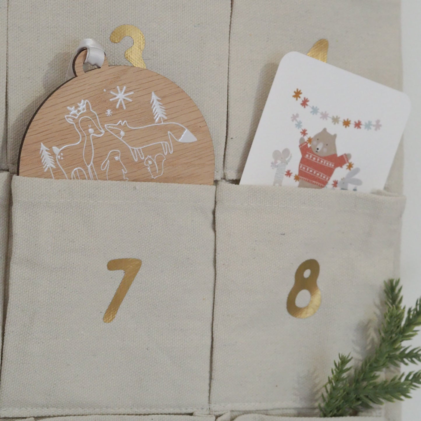 Personalised Advent Calendar Bold Version