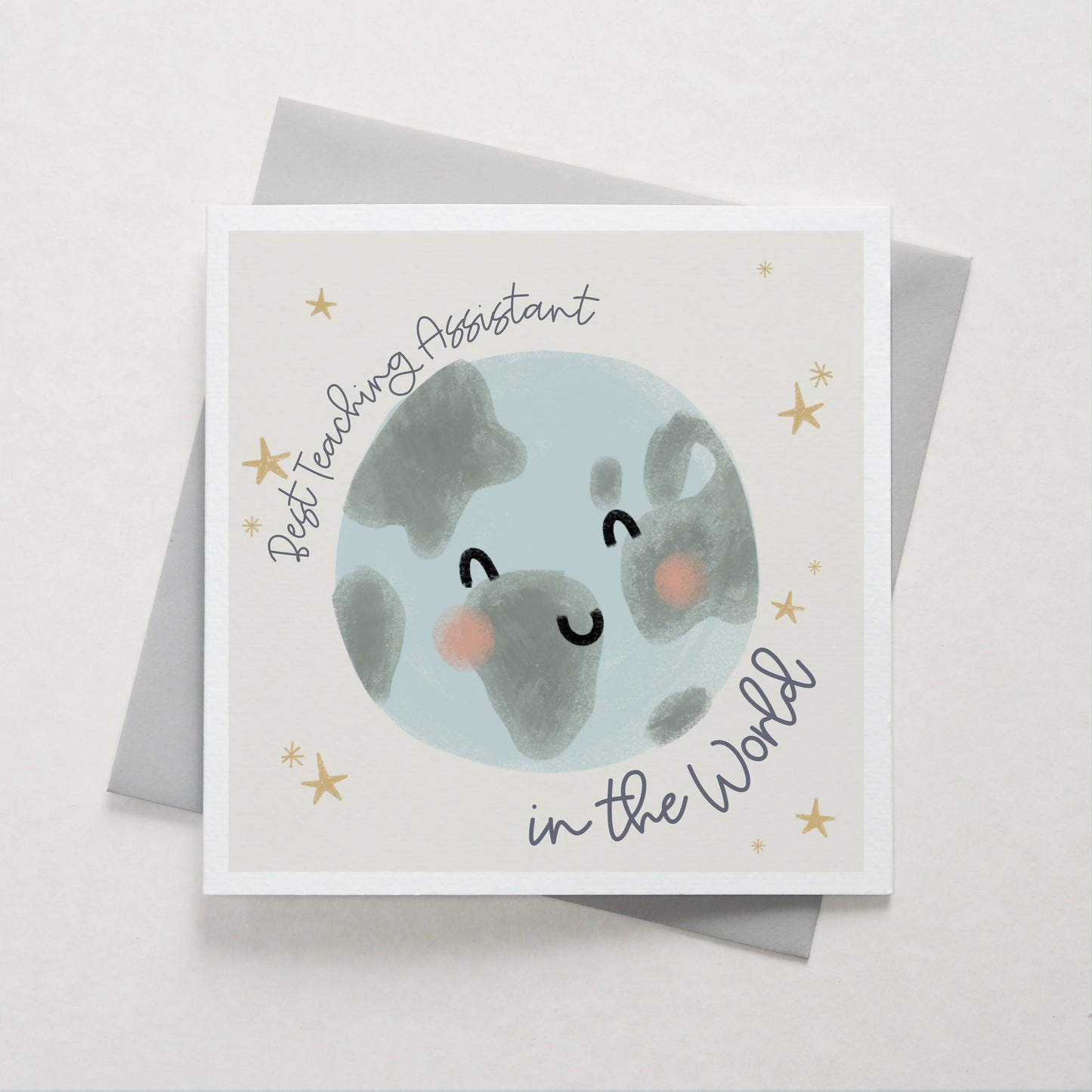 Best Teacher In The World Card - Can Be Personalised