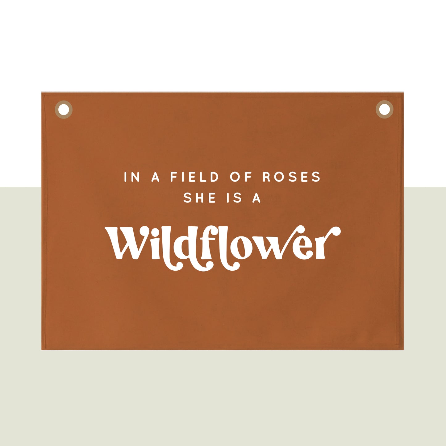 Wildflower Wall Hanging 68x46cm - preorder rust version