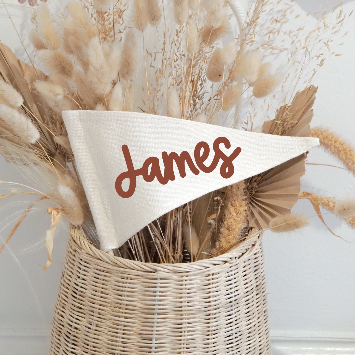 Custom Pennant Flag 16x27cm more fonts available