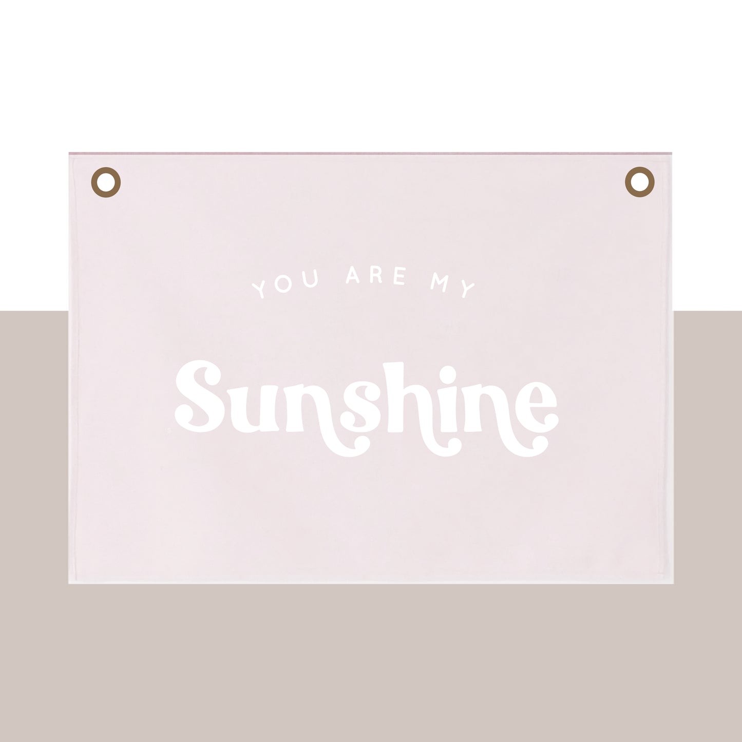 Sunshine Wall Hanging 70x50cm - limited edition pink