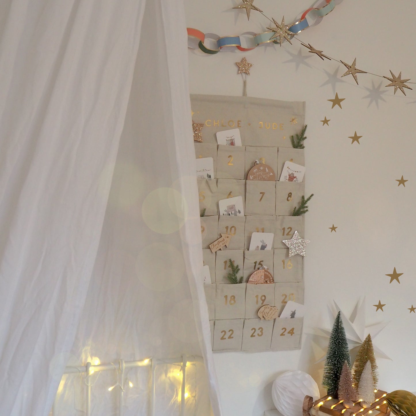 Personalised Advent Calendar Bold Version