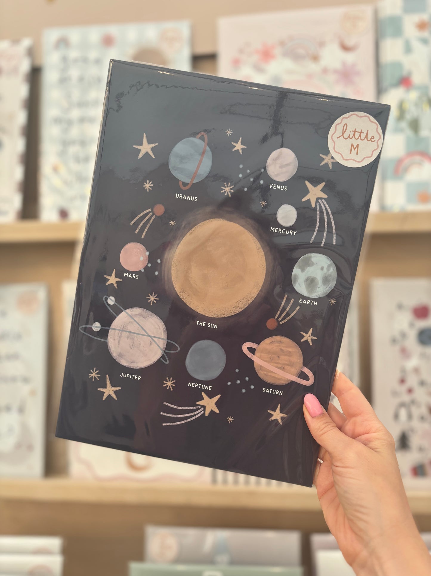 Planets Print A4 Birthday Sale