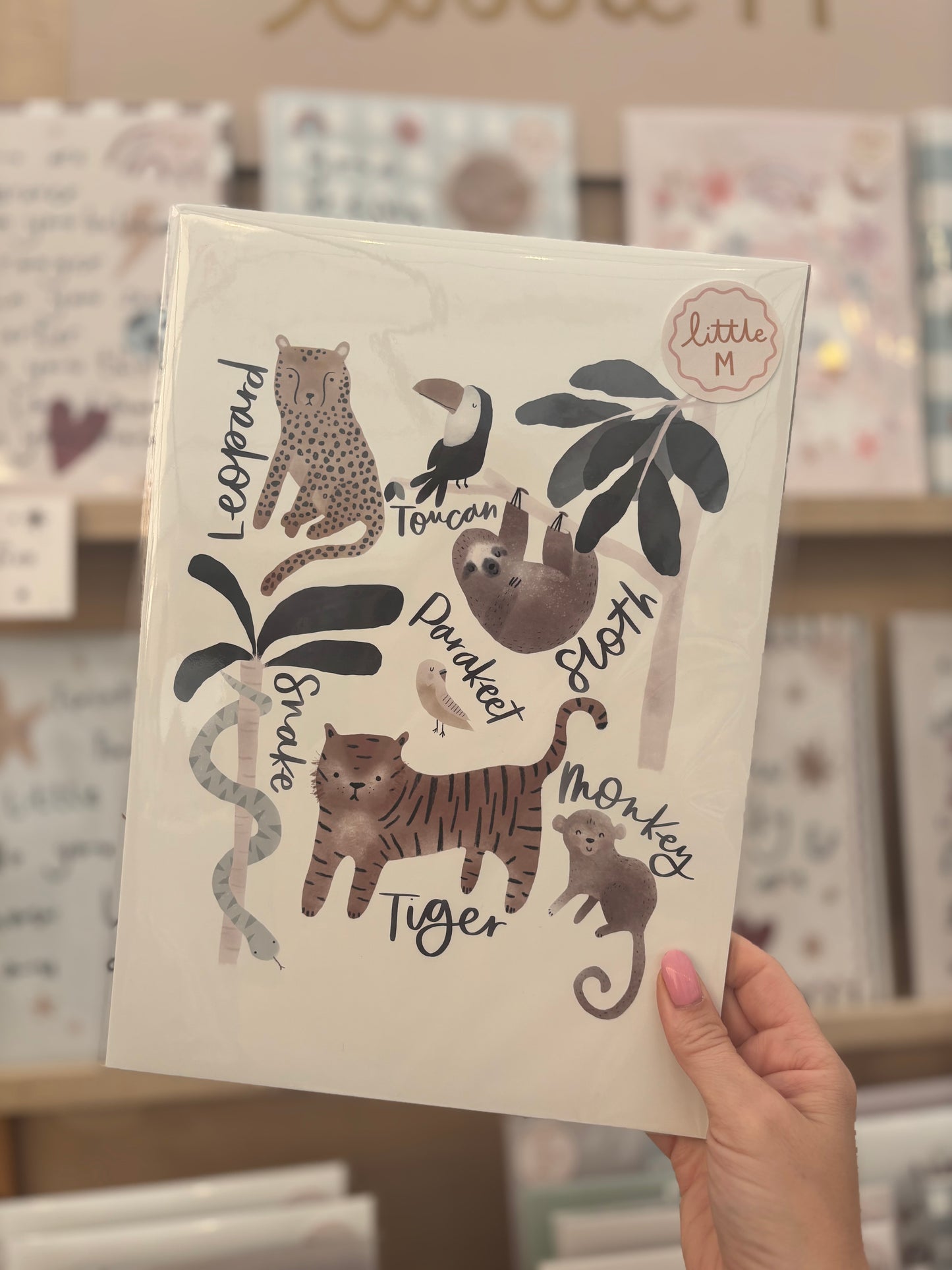 Jungle Print A4 Birthday Sale