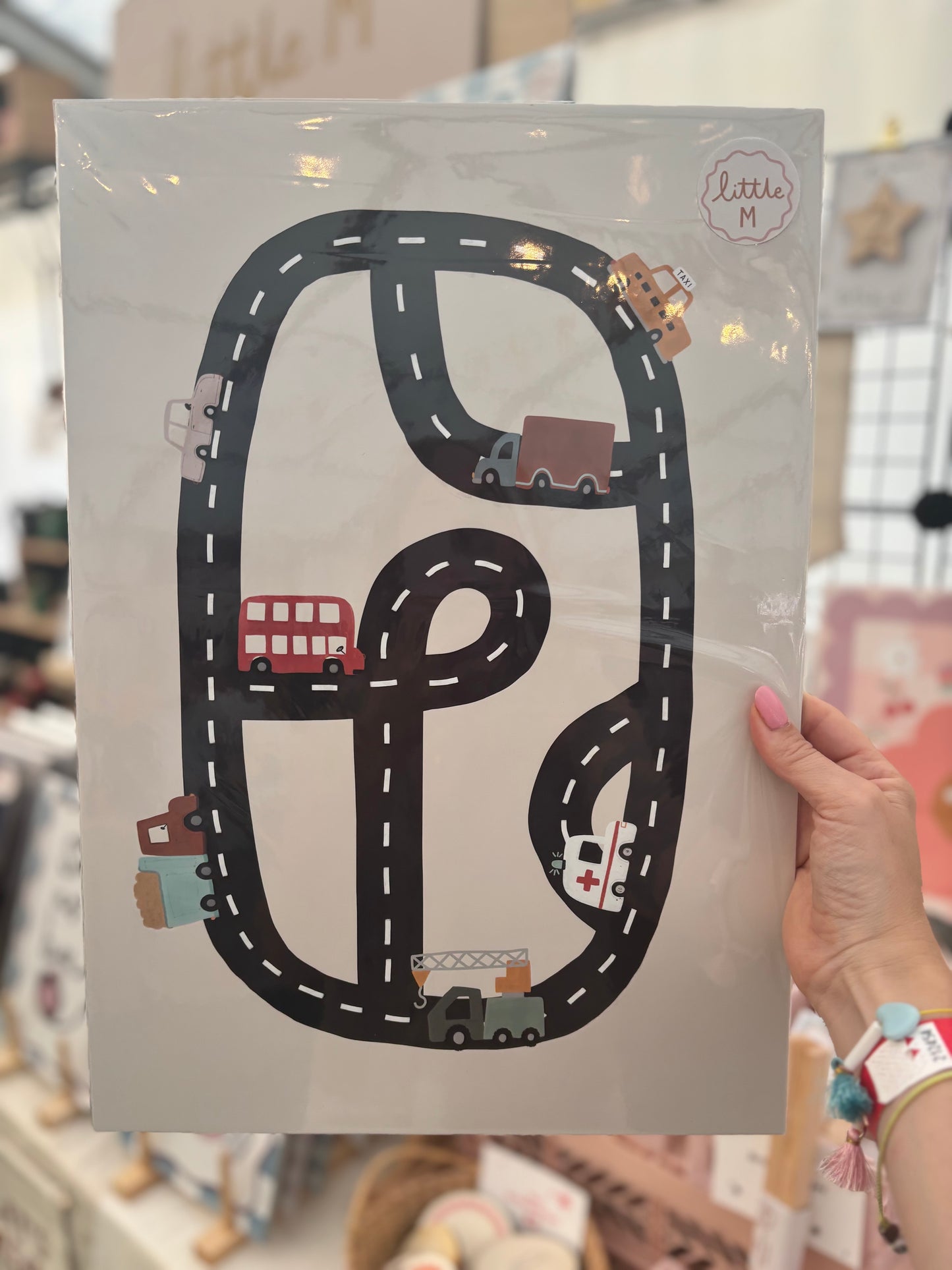 Vehicles Road Print A3 Birthday Sale