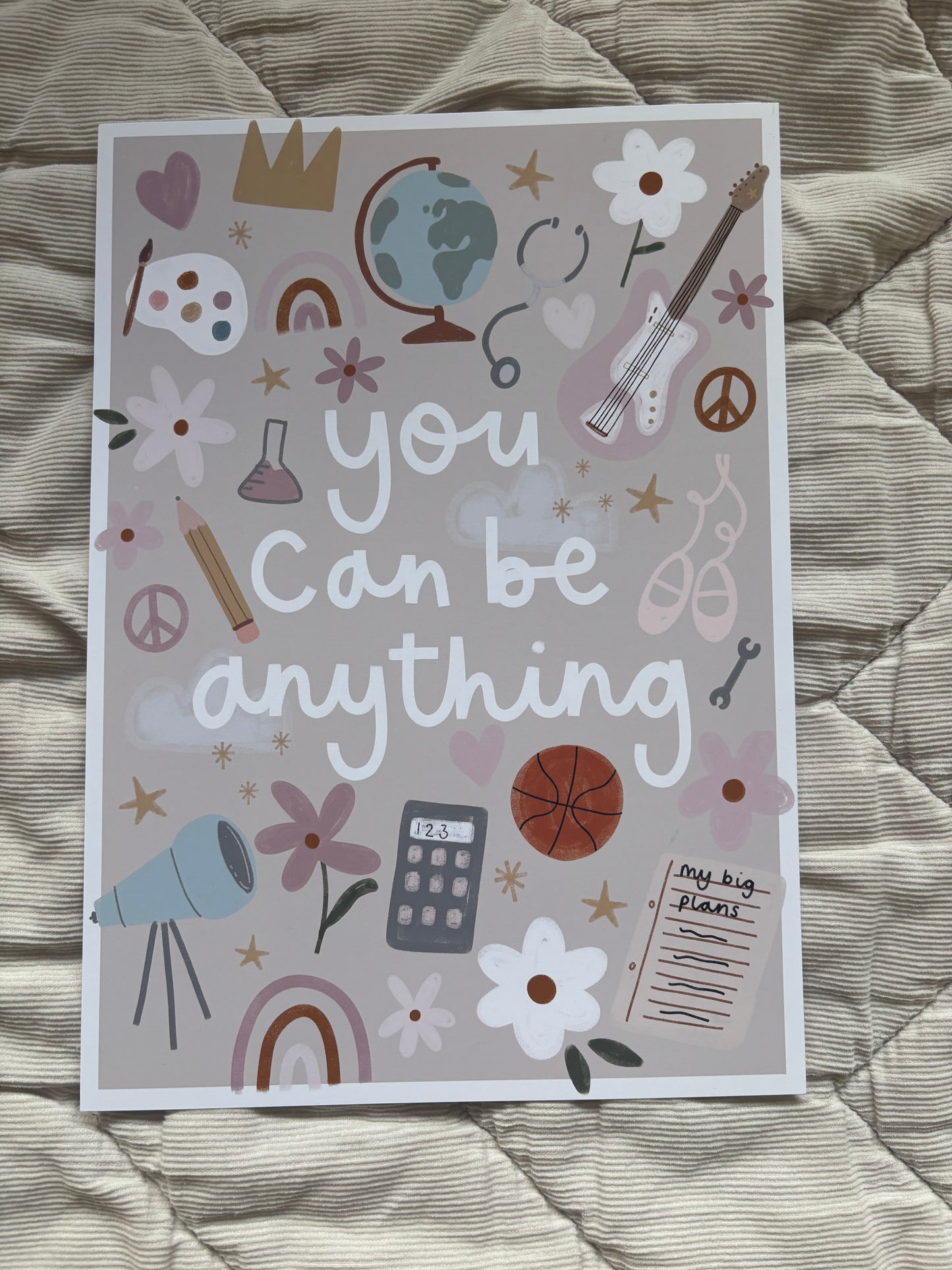 You can be anything A4 Birthday Sale