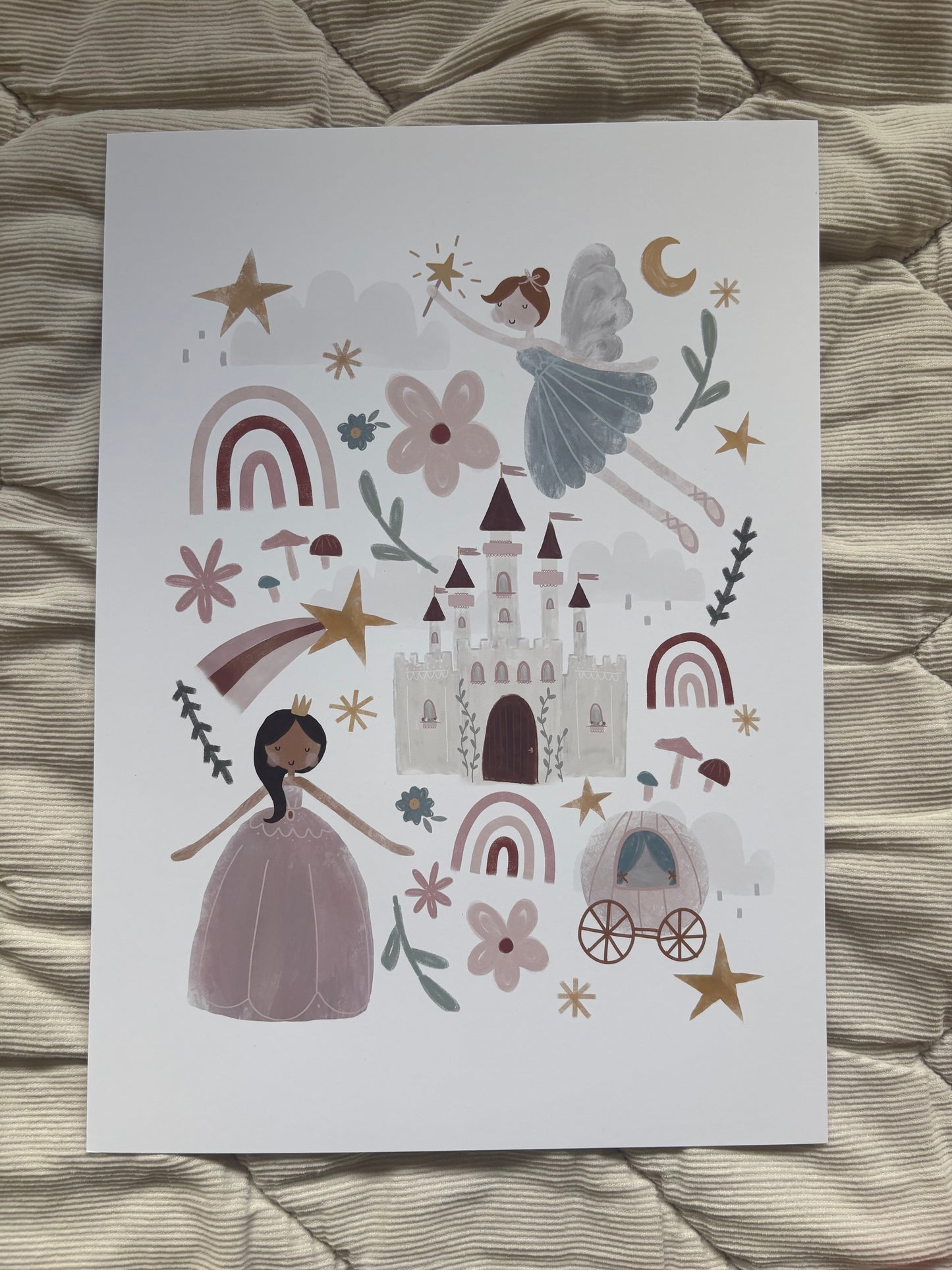 Princess print A4 Birthday Sale