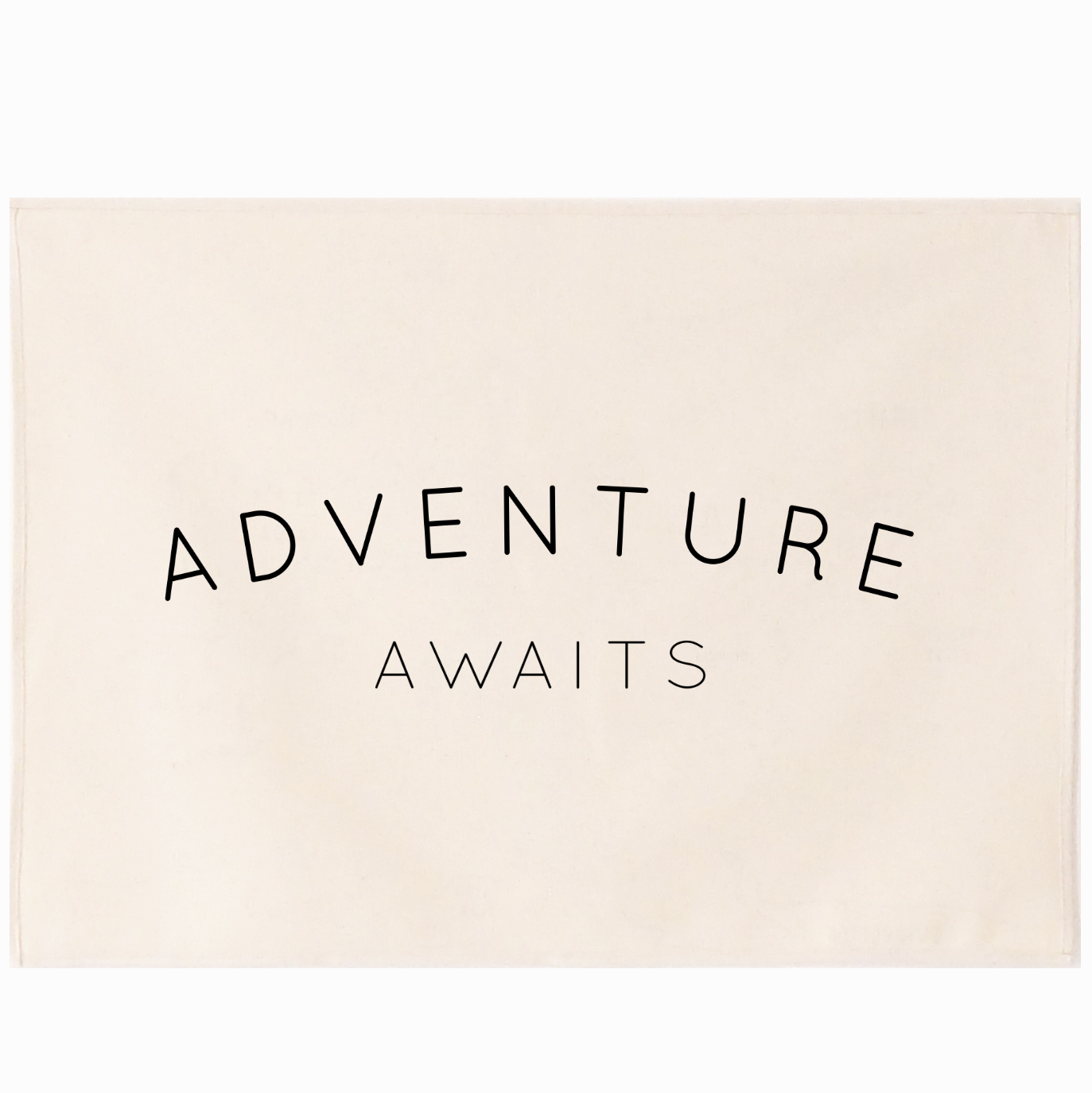 Adventure Awaits wall hanging 50x70cm Sample Sale