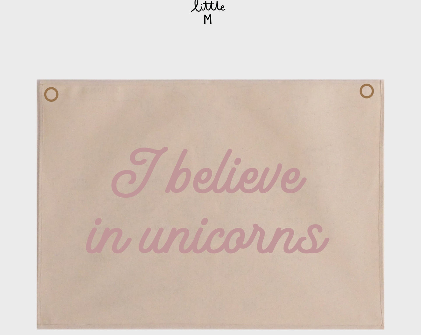 I believe in unicorns wall hanging 50x70cm Sample Sale