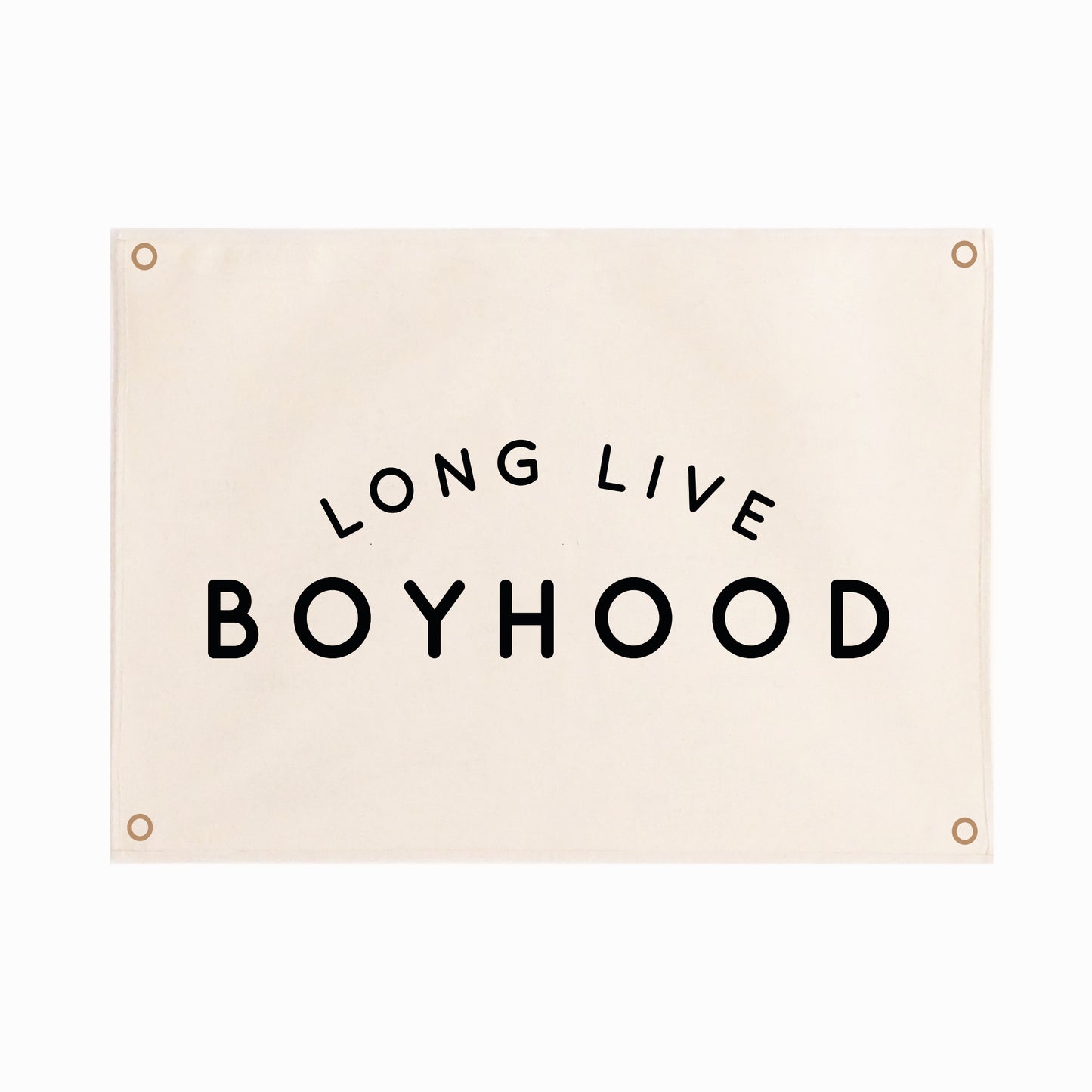 Long live boyhood quote wall hanging 50x70cm Sample Sale