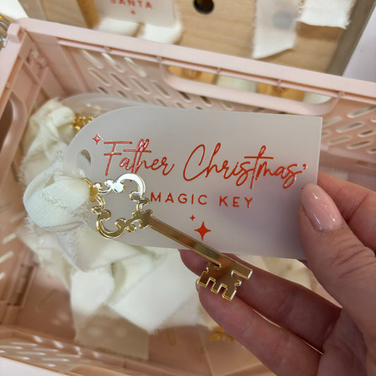 Christmas Ready To Ship Items - Santa/Father Christmas magic key