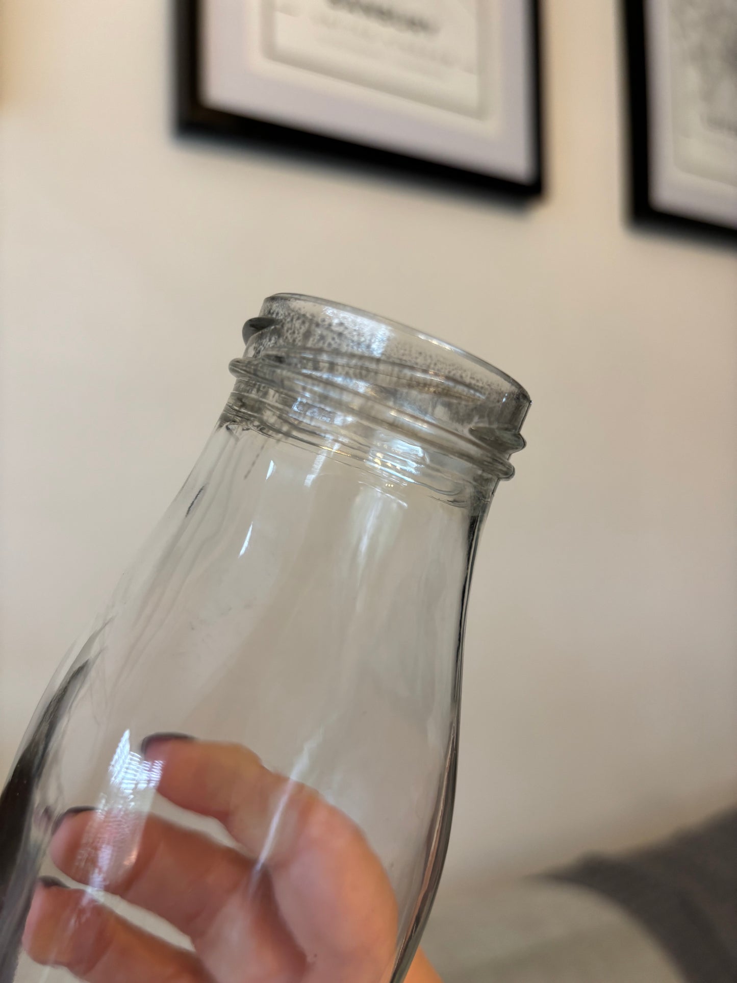 Christmas Ready To Ship Items - Father Christmas Milk Bottle