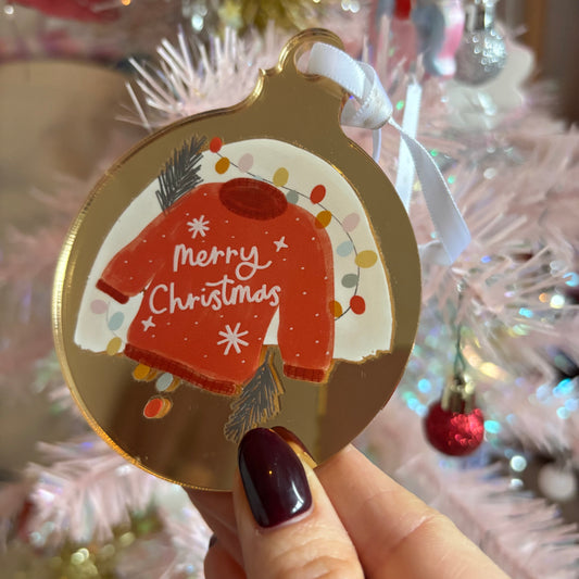 Christmas Ready To Ship Items - Christmas Jumper Bauble