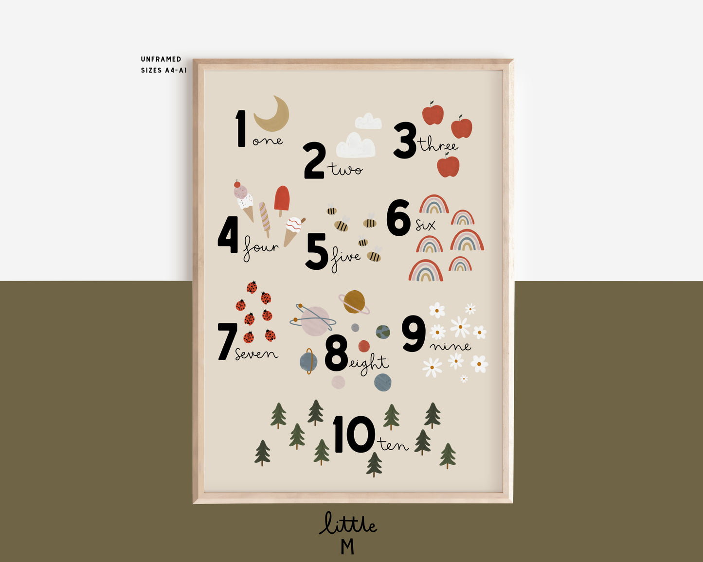 Numbers Print