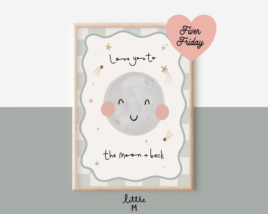 Fiver Friday A5 To the moon and back