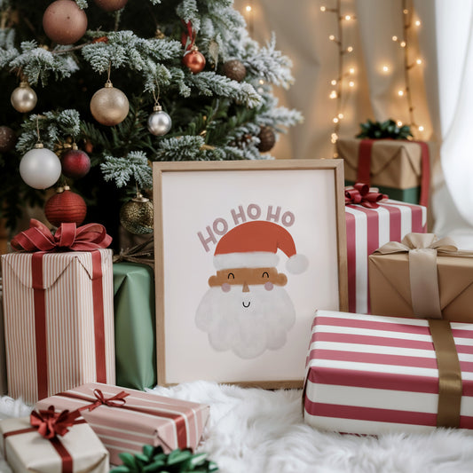 Christmas Ready To Ship Items - Santa print