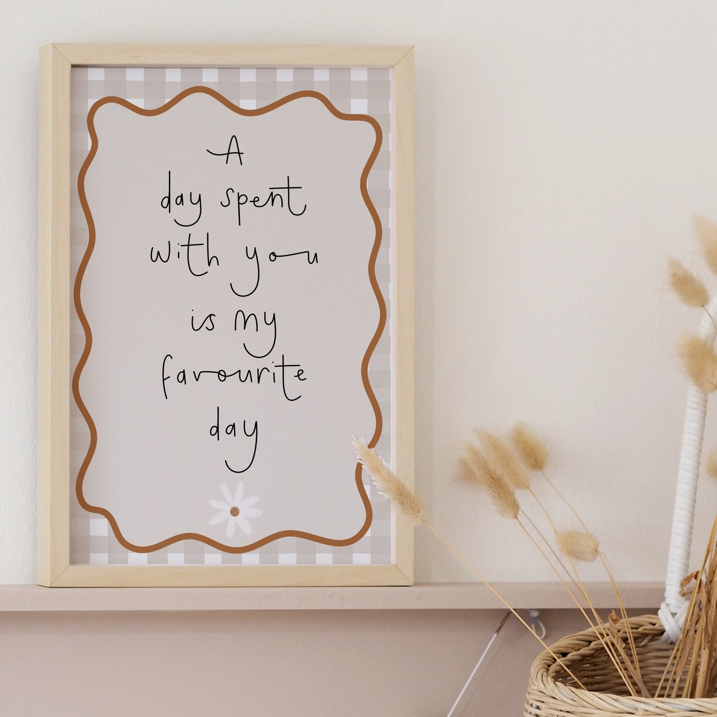 Favourite Day Print - can be personalised