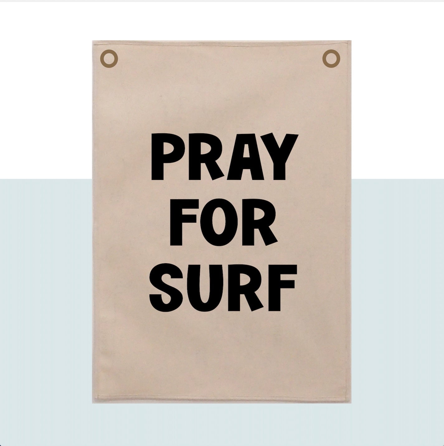 Pray for surf wall hanging 50x70cm Sample Sale