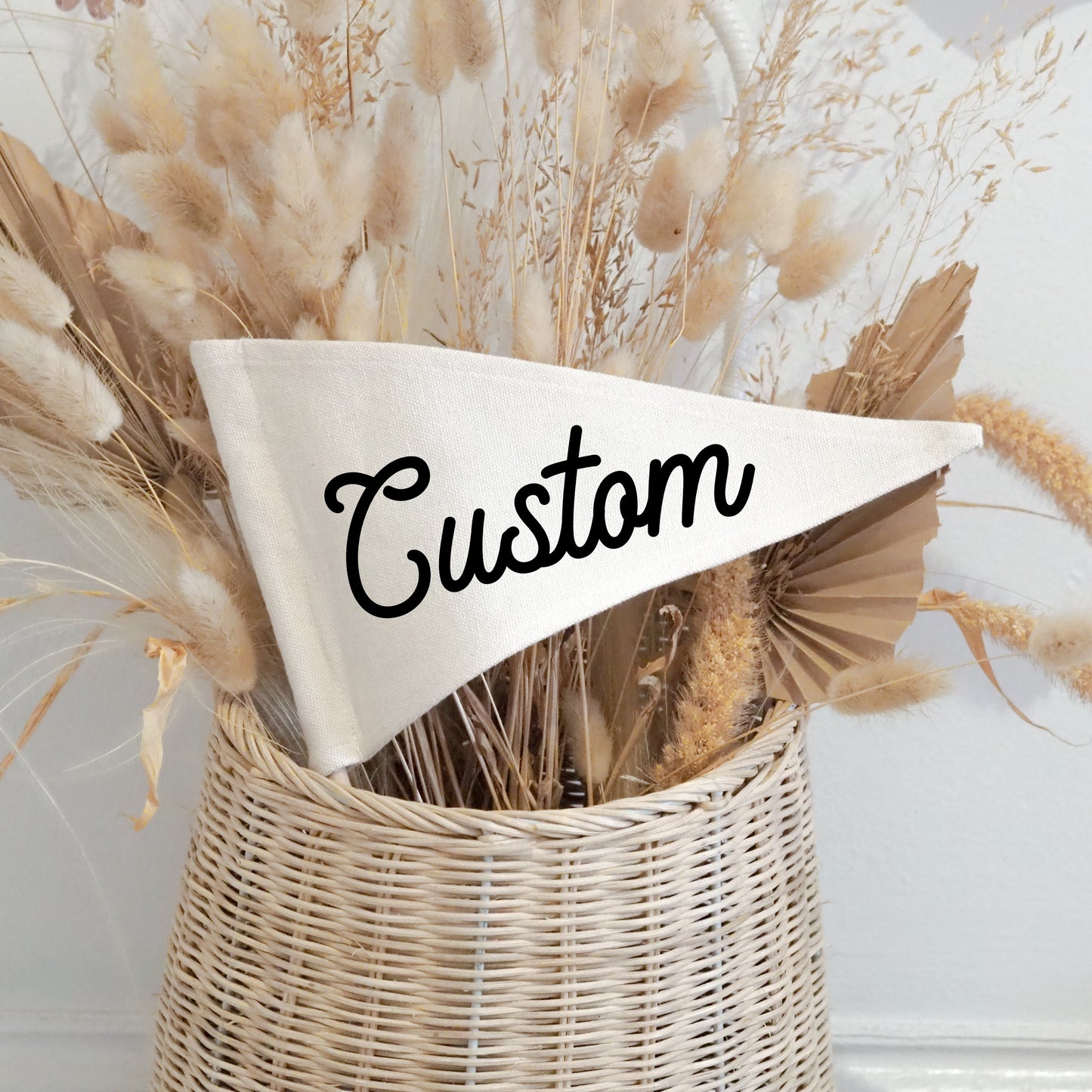 Custom Pennant Flag 16x27cm more fonts available