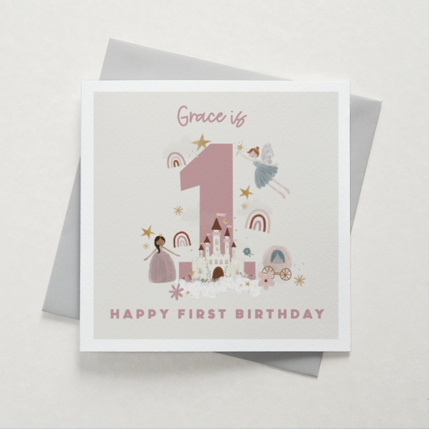 Princess Birthday Card - Can Be Personalised