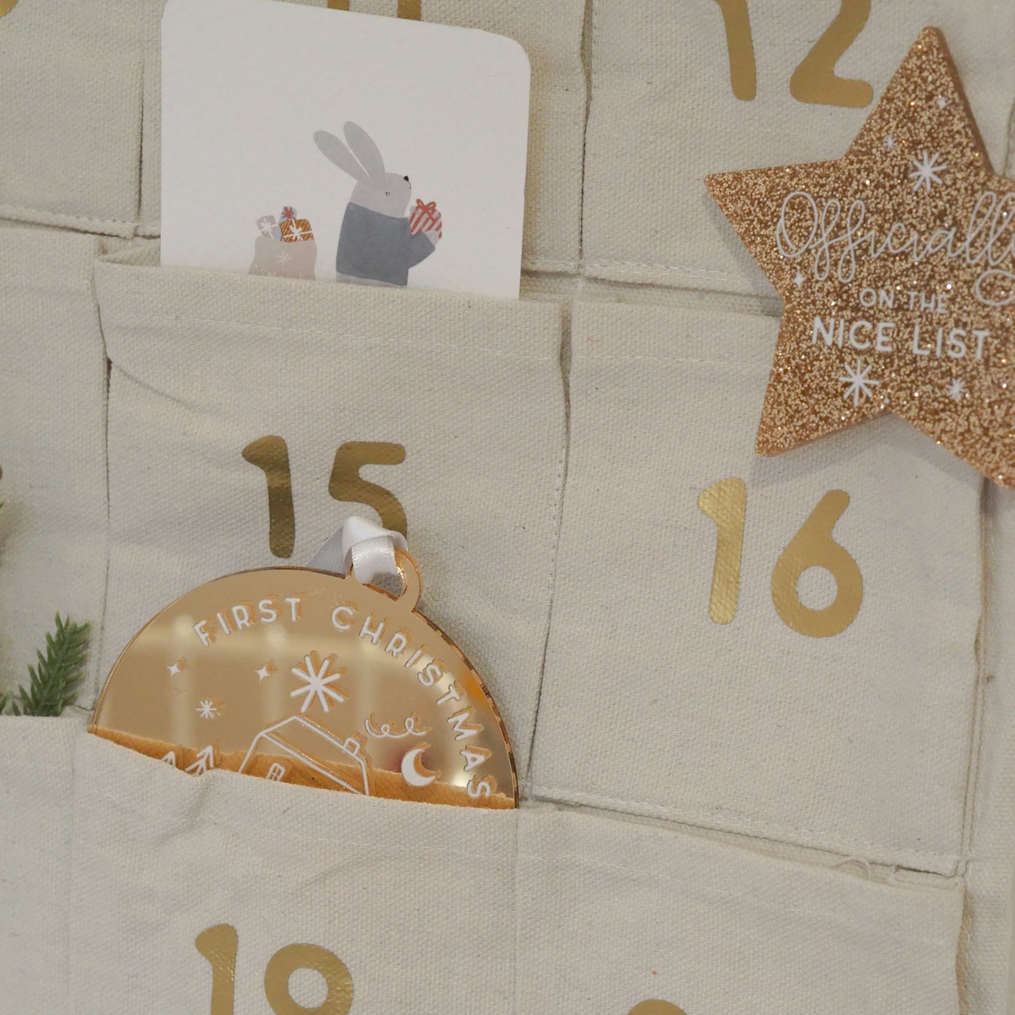 Personalised Advent Calendar Bold Version