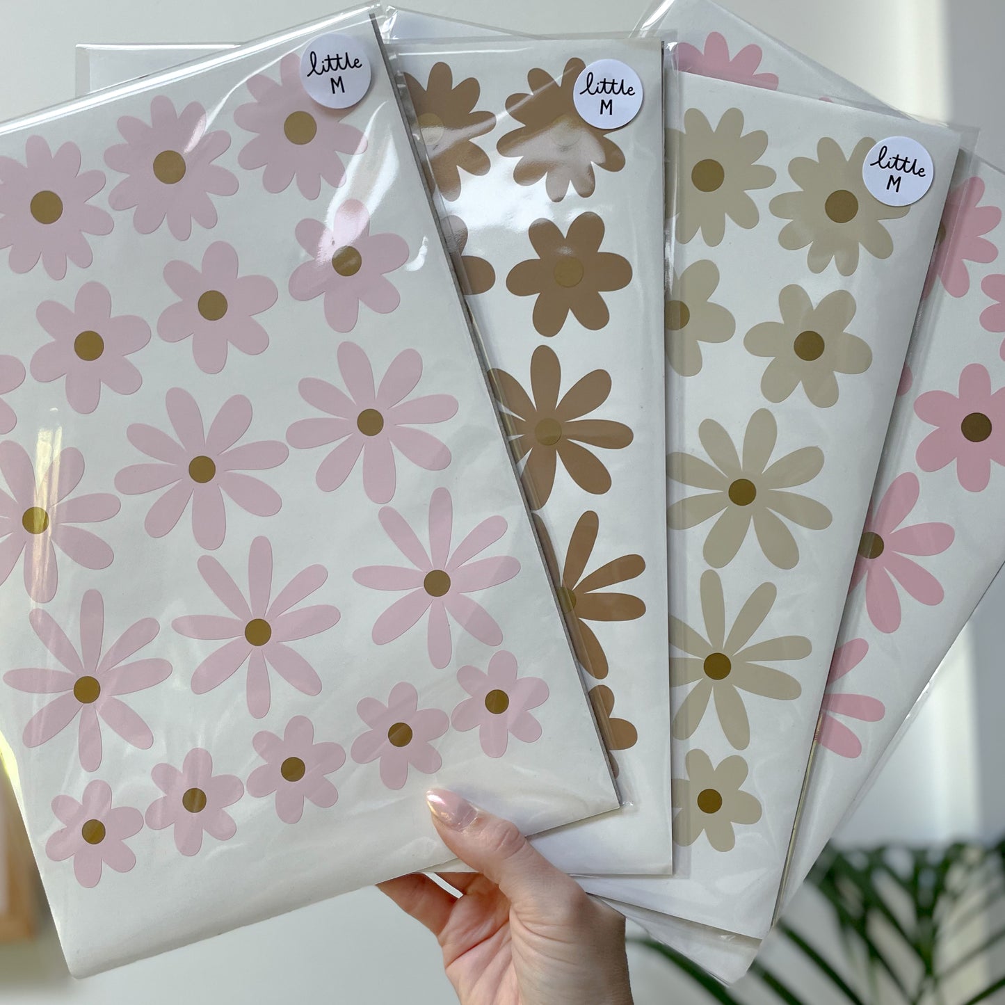 Mini Flower Wall Sticker Sheet