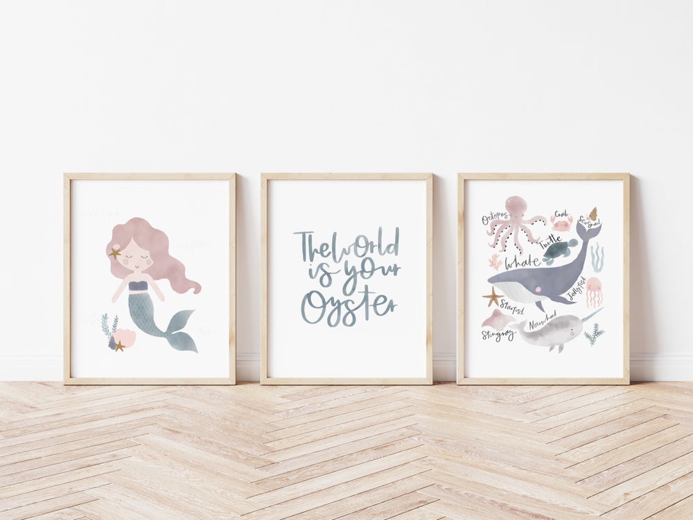 Sea Animals Print