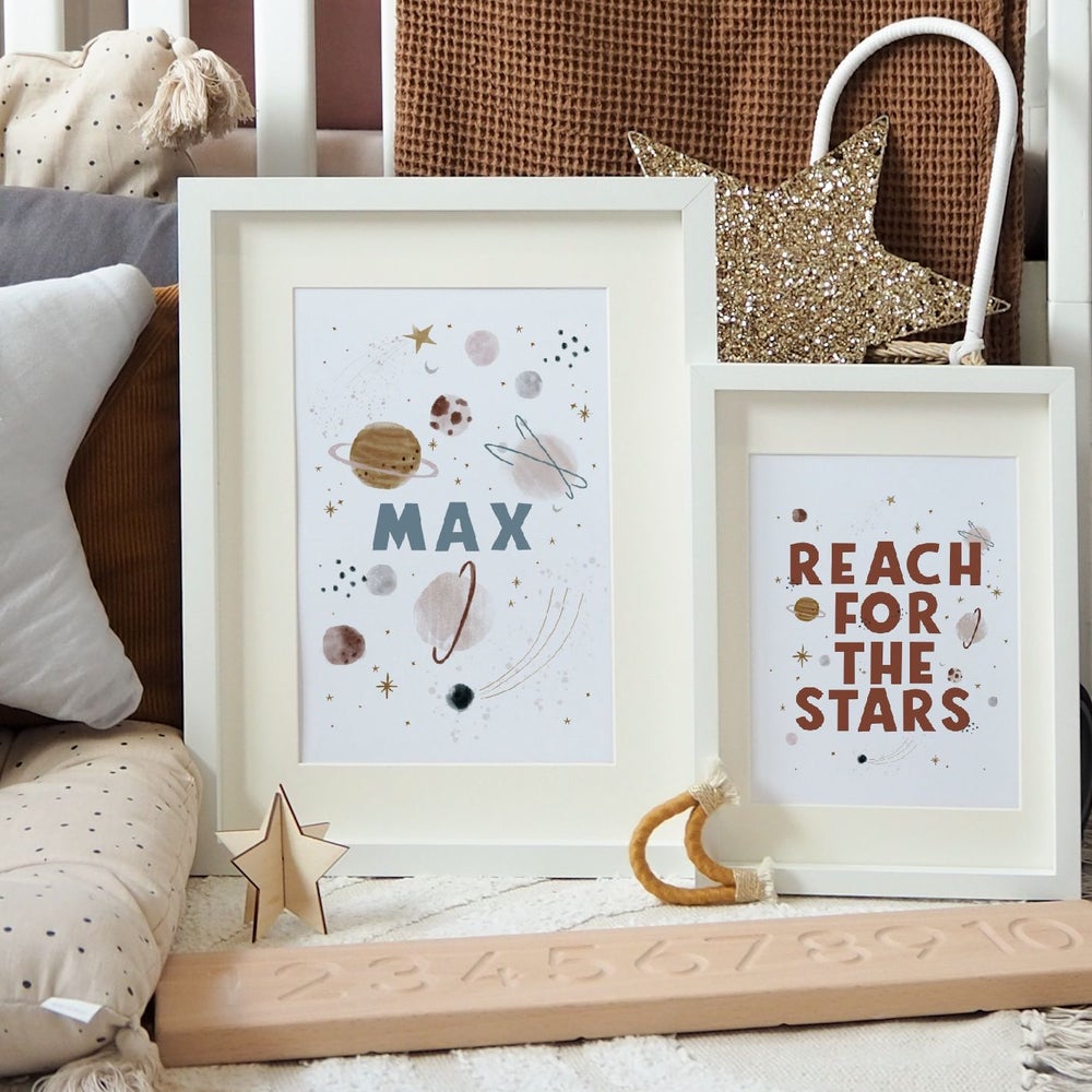 Personalised Space print - two options