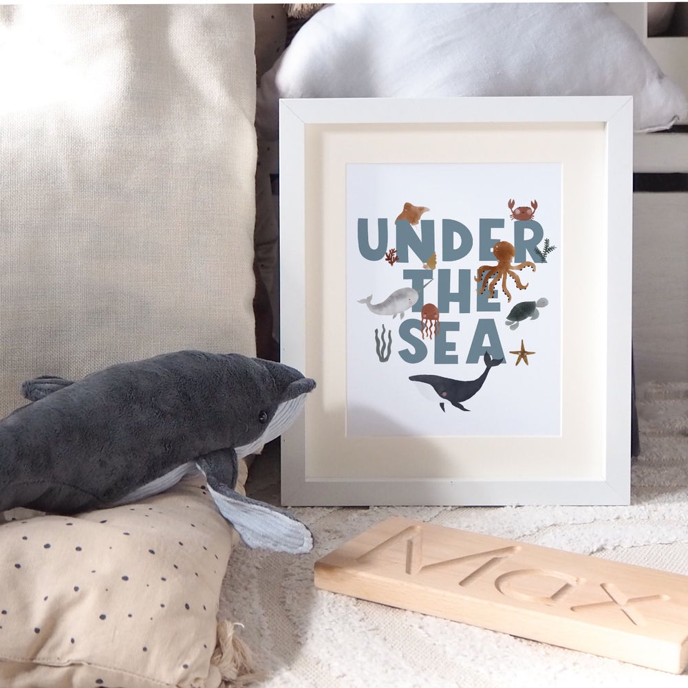 Under The Sea - Rust Sea Animals