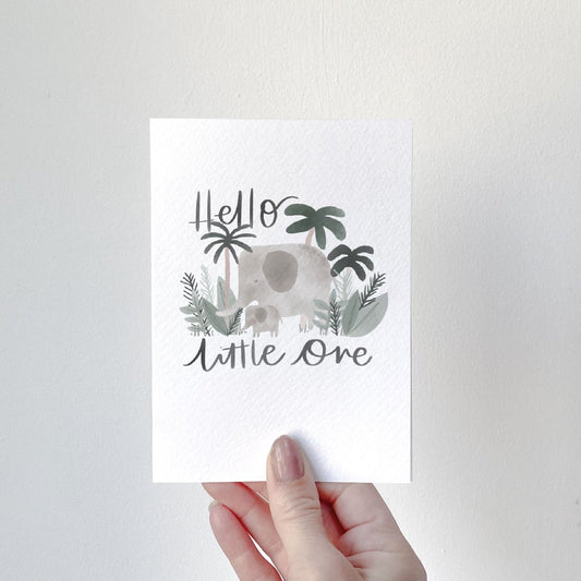 Hello Little One - Can be personalised