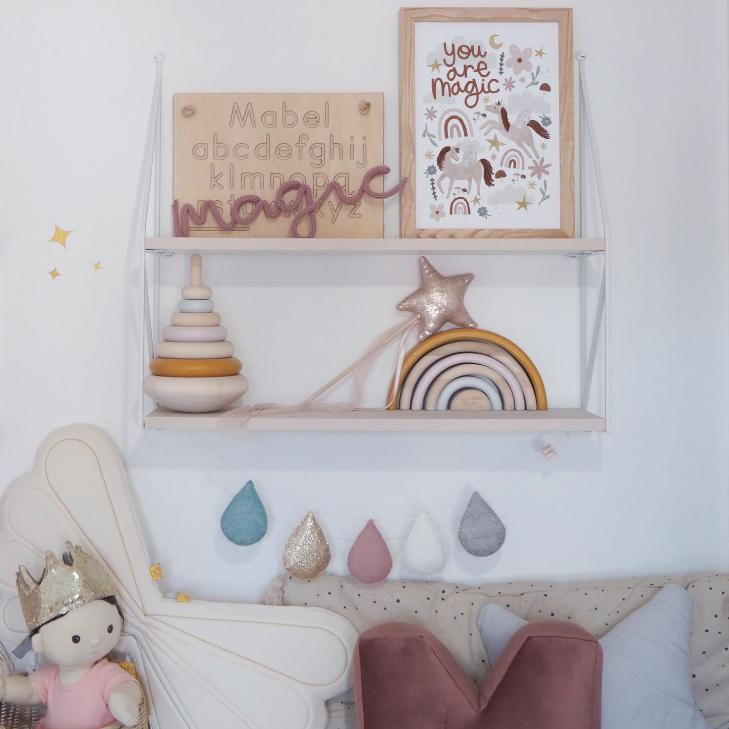 You Are Magic Unicorn Print - Can be personalised