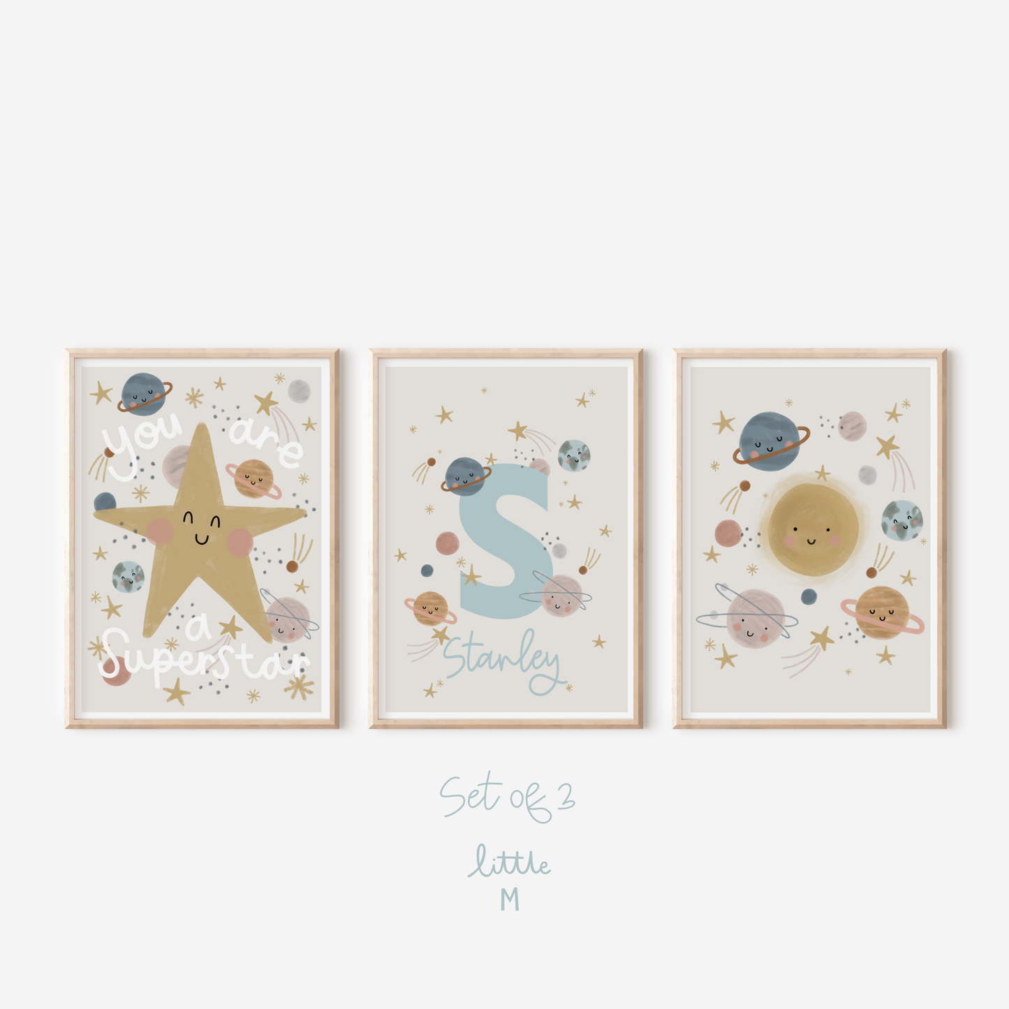 Universe Set of 3 Prints