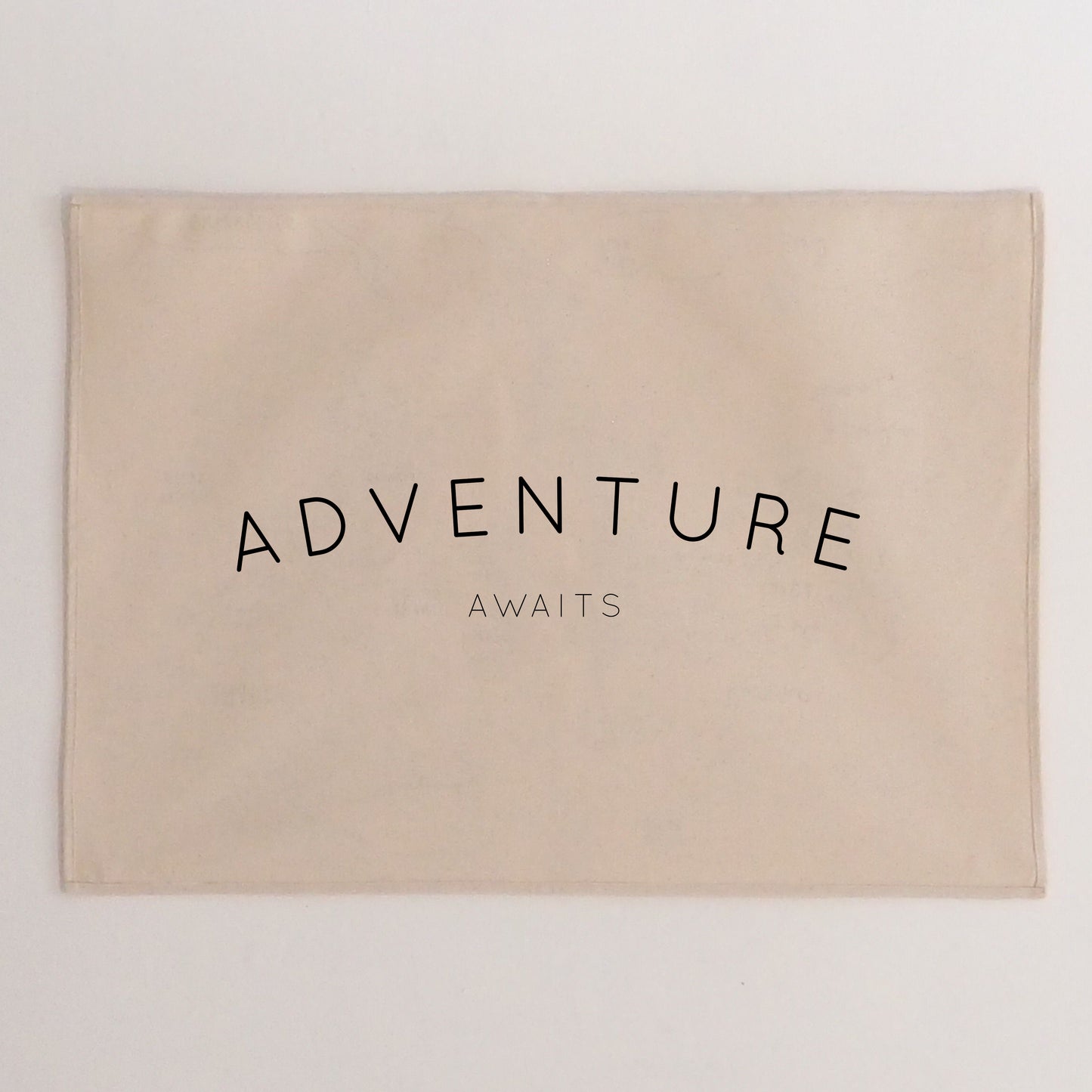 Adventure Awaits Narrow font version Wall Hanging 50x70cm