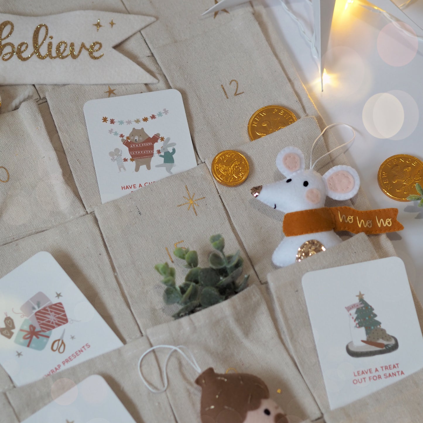 Christmas Activity Cards With Storage Bag - PREORDER