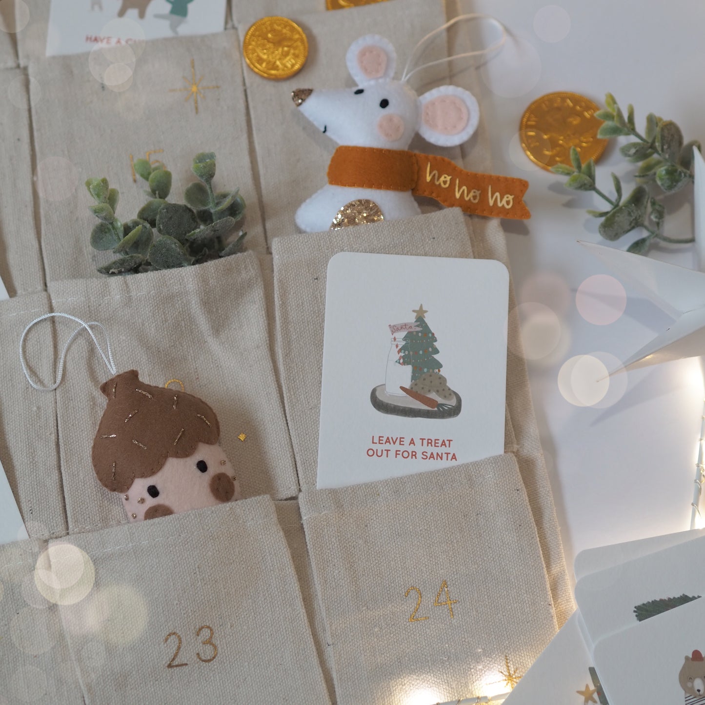 Christmas Activity Cards With Storage Bag - PREORDER
