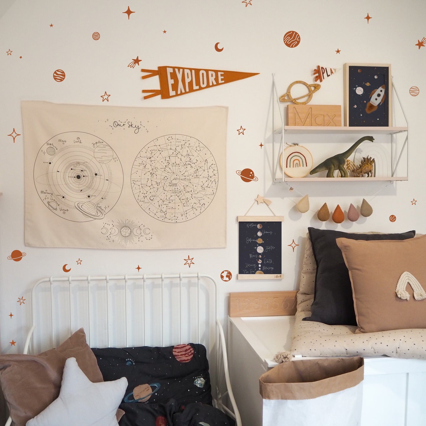 Solar System Wall Stickers