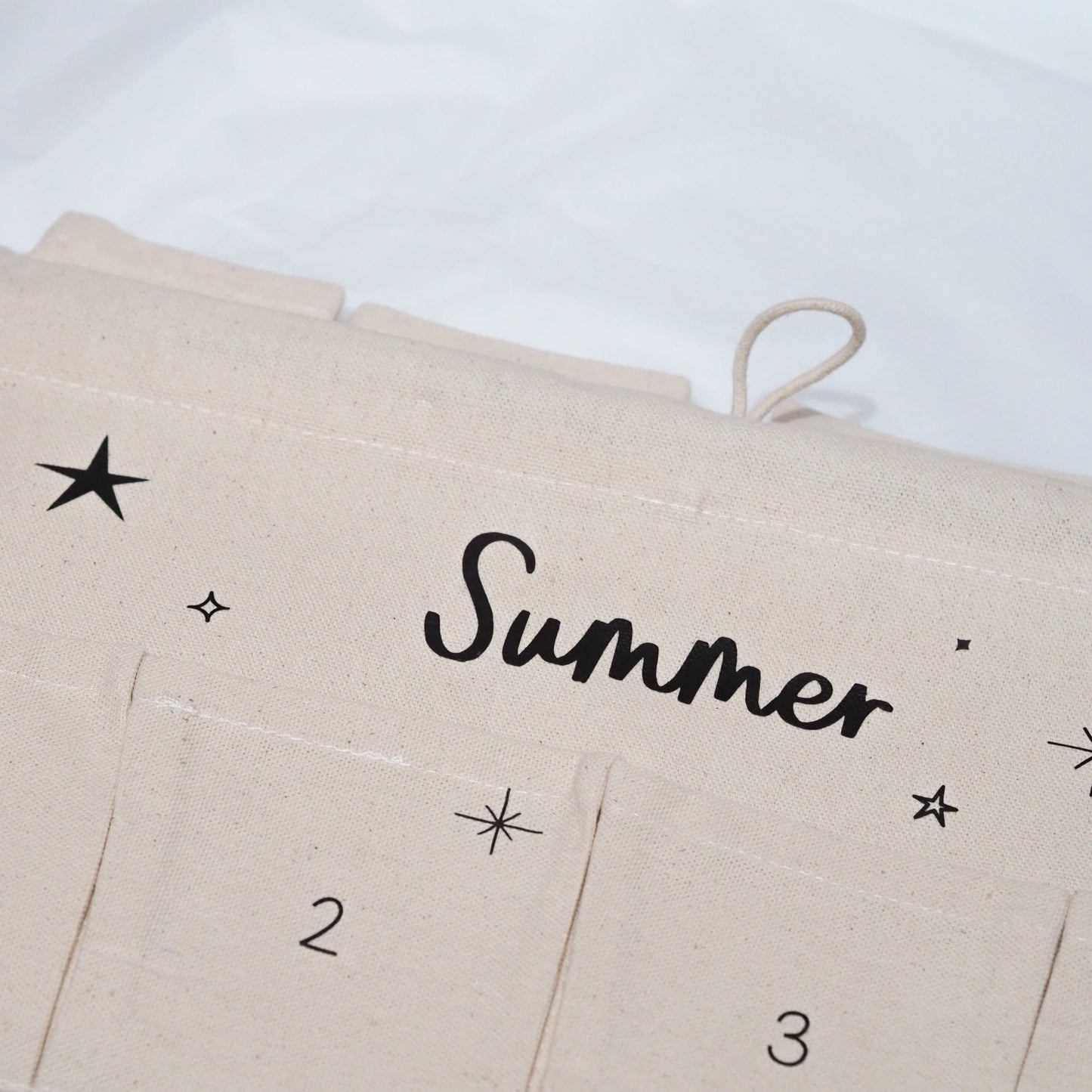 Personalised Advent Calendar Hand Lettered Version