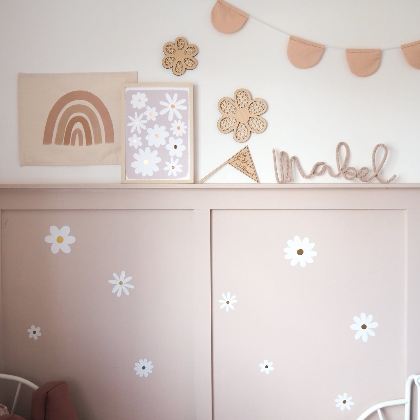 Daisy Removable Wall Stickers More Colours Now Available!
