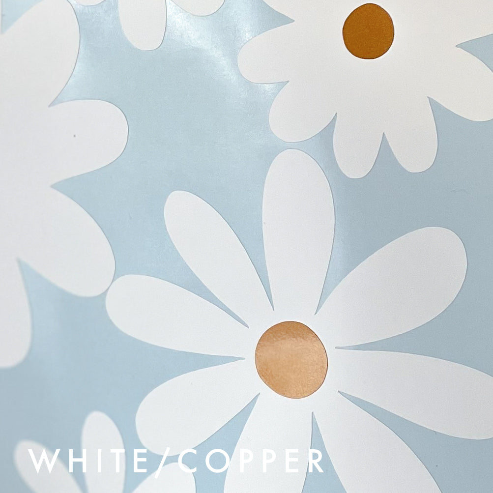 Daisy Removable Wall Stickers New Colours Now Available!