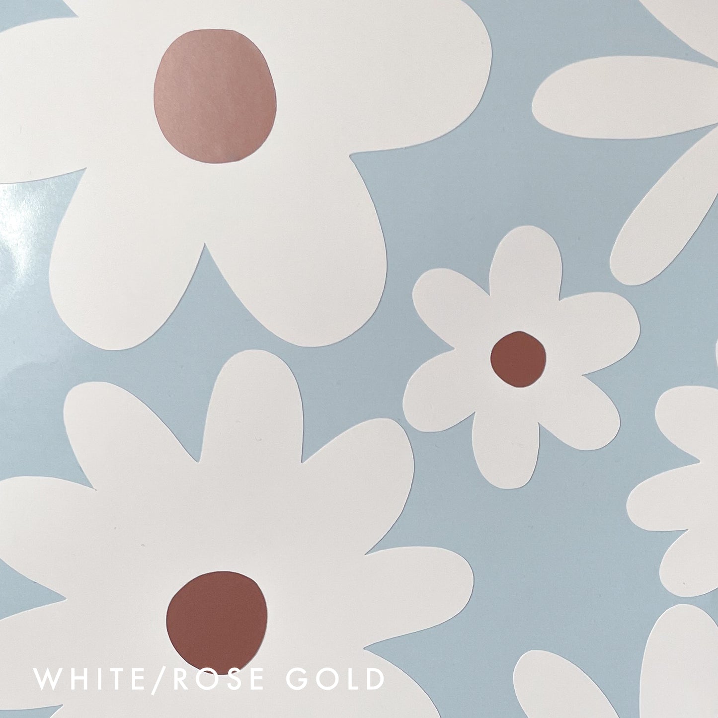 Daisy Removable Wall Stickers New Colours Now Available!