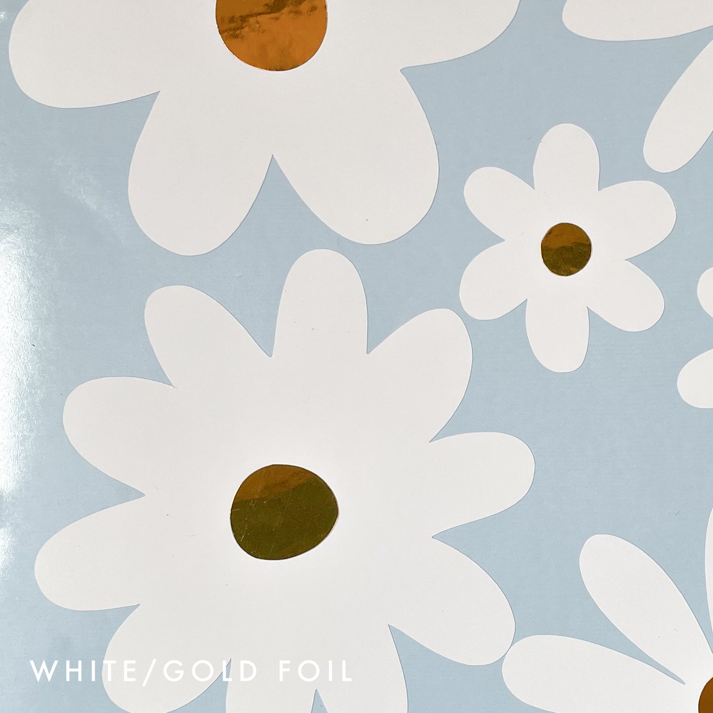 Daisy Removable Wall Stickers New Colours Now Available!