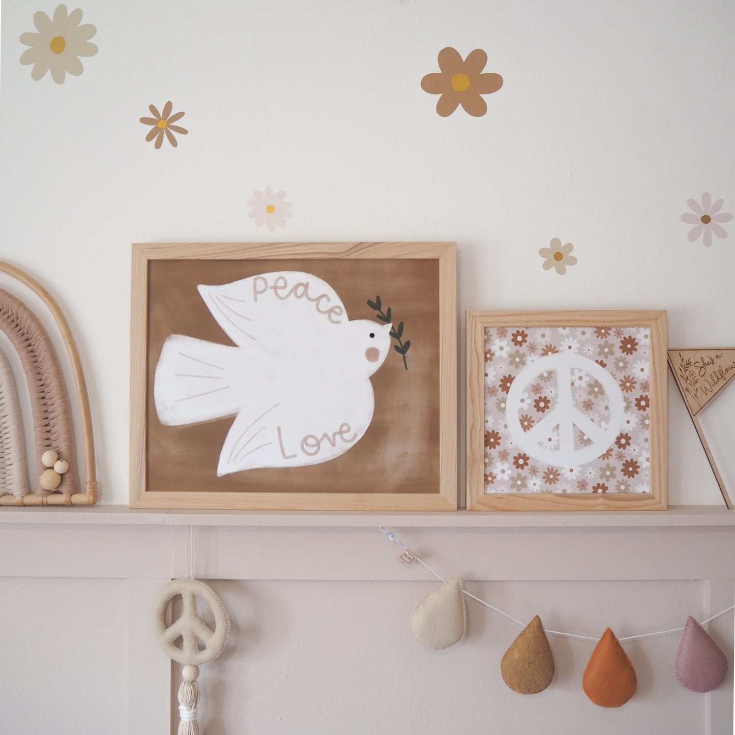 Daisy Removable Wall Stickers More Colours Now Available!