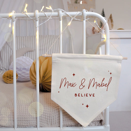 Believe Banner - Script Lettered Version