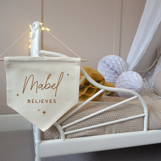 Believe Banner - Script Lettered Version