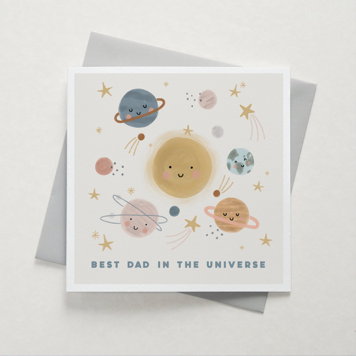 Best Dad In The Universe Card - Can Be Personalised