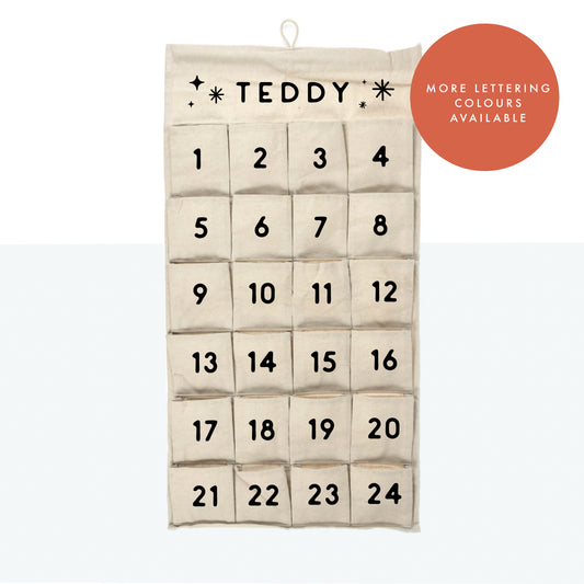 Personalised Advent Calendar Bold Version - Batch One 1st September