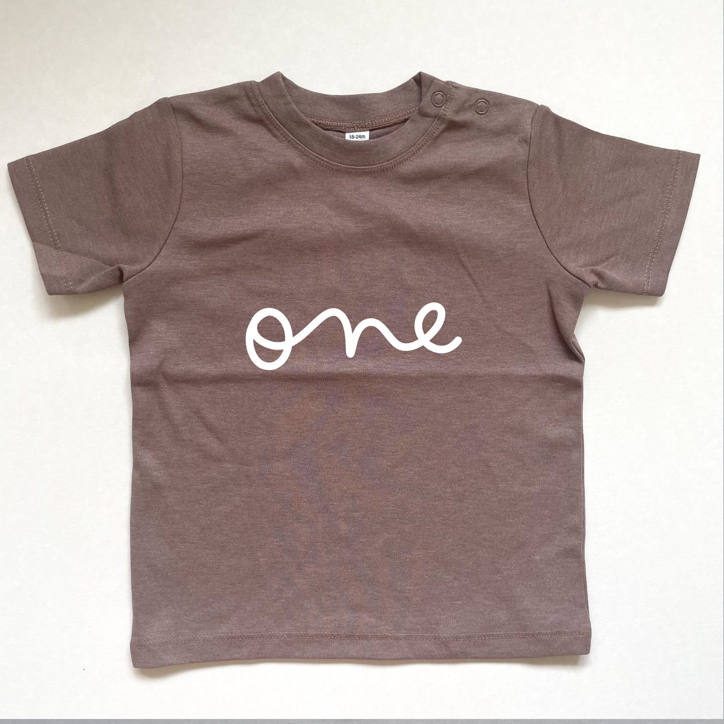 18-24m One Birthday T-shirt SAMPLE SALE