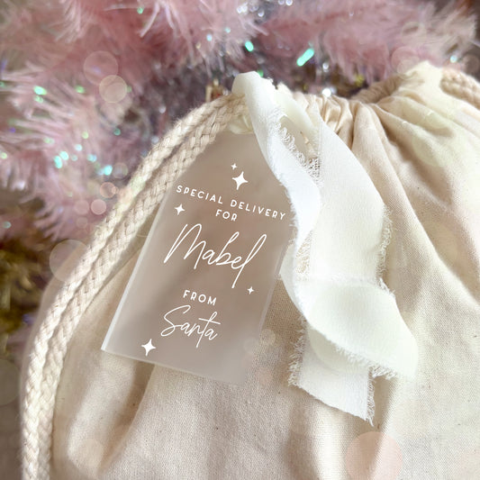 Special Delivery from Santa/Father Christmas gift tag