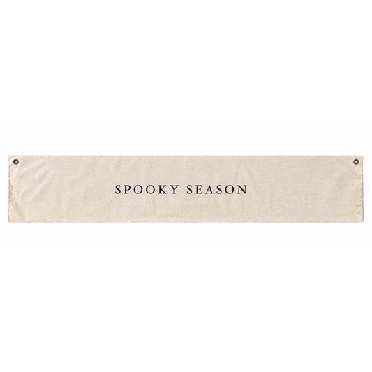 Spooky Season 25x150cm raw edge wall hanging