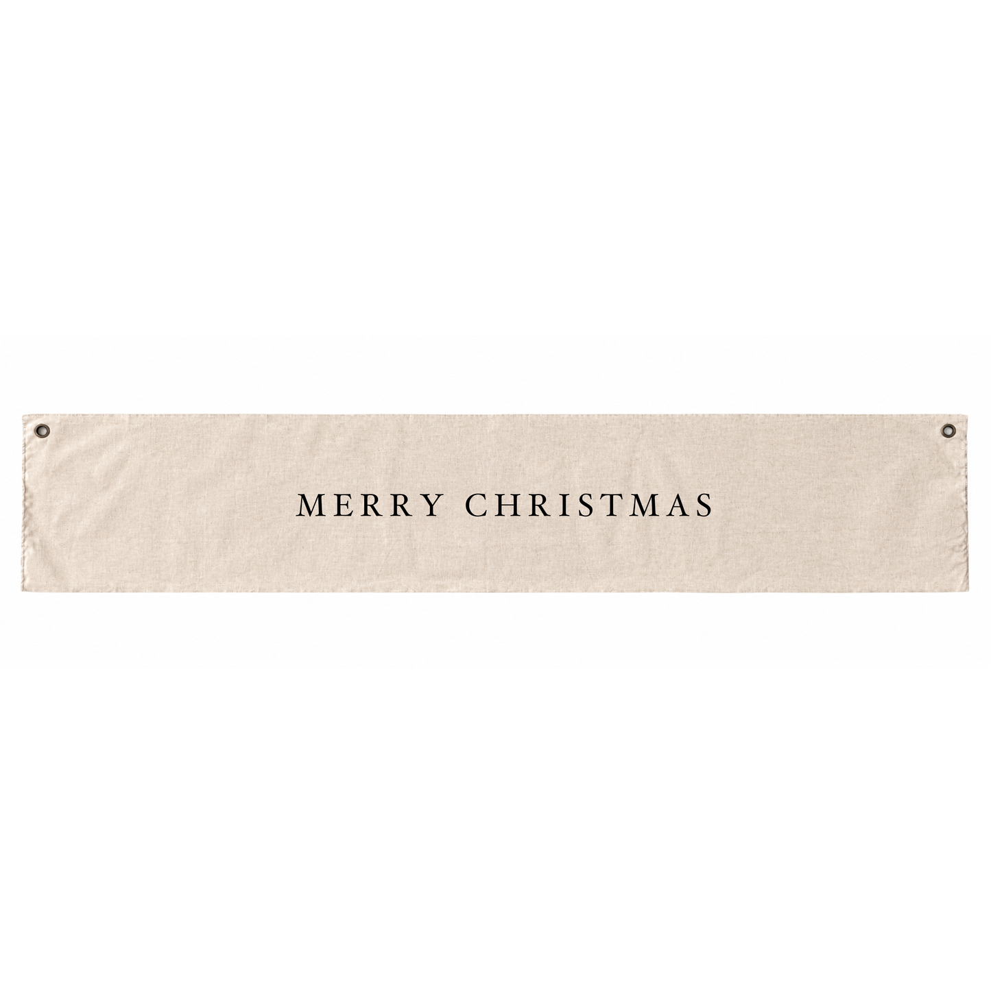 Merry Christmas 25x150cm raw edge wall hanging